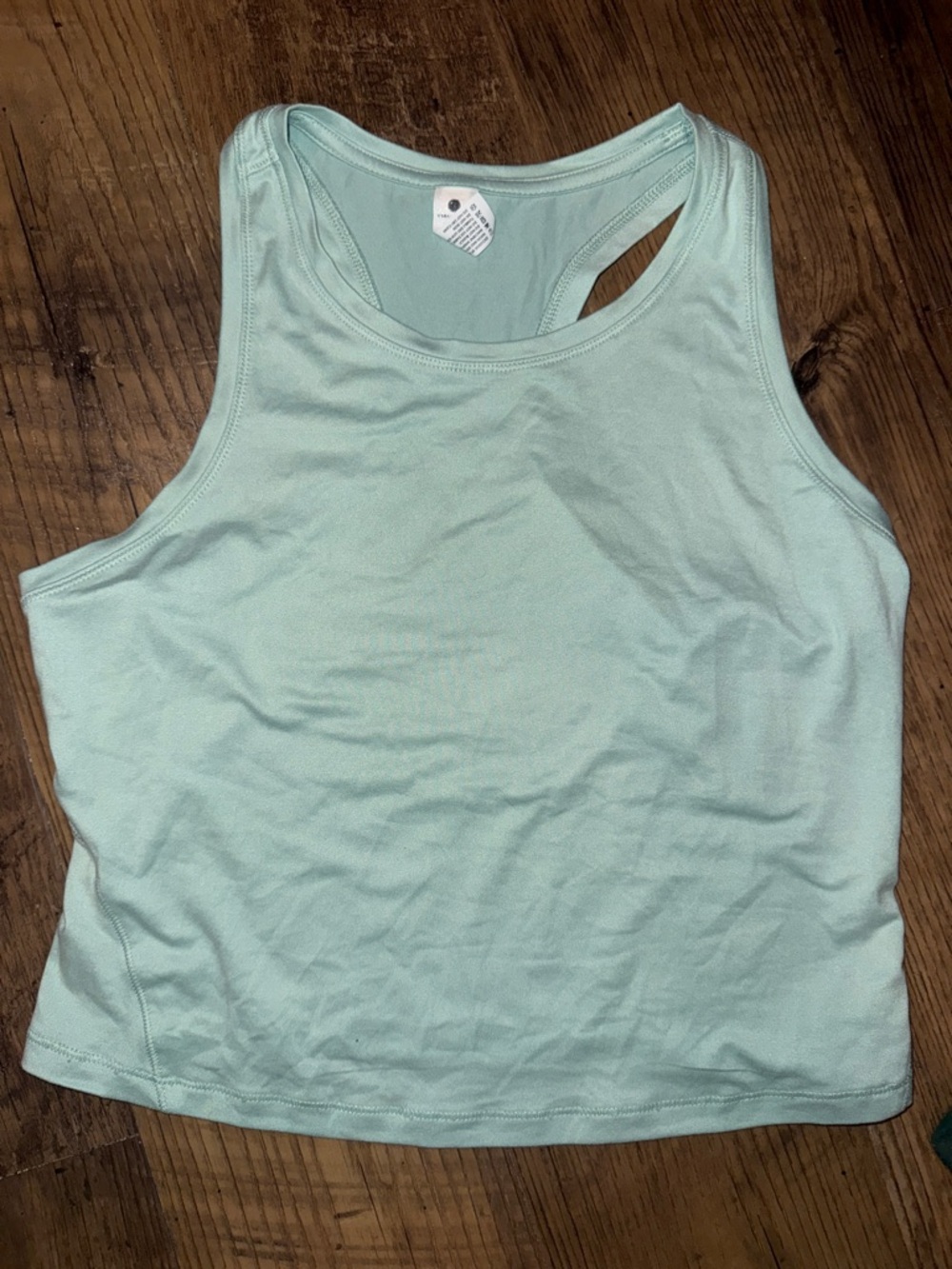 Yogalicious Light Mint Racerback Tank